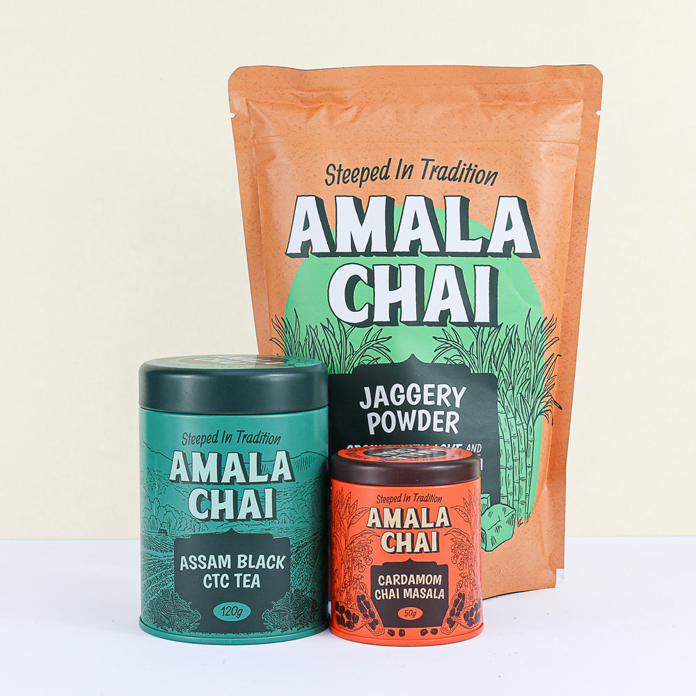 Cardamom Chai Masala | Assam Tea | Jaggery