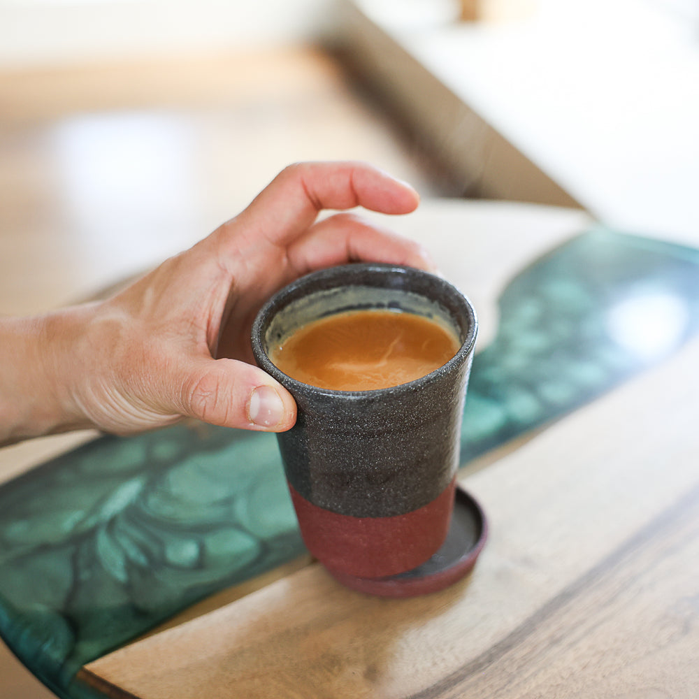 Stine Dulong Chai Cup - Handmade Clay Cup